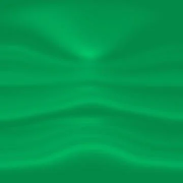 Abstract blur empty Green gradient Studio well use as background,website Stock Illustration