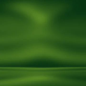 Abstract blur empty Green gradient Studio well use as background,website Stock Illustration