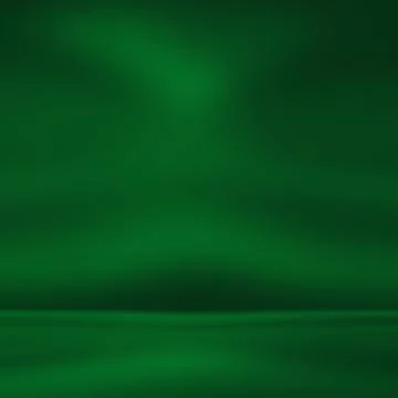 Abstract blur empty Green gradient Studio well use as background,website Stock Illustration