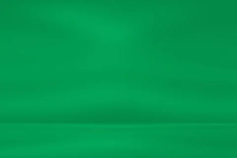 Abstract blur empty Green gradient Studio well use as background,website Stock Illustration