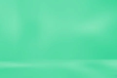 Abstract blur empty Green gradient Studio well use as background,website Stock Illustration