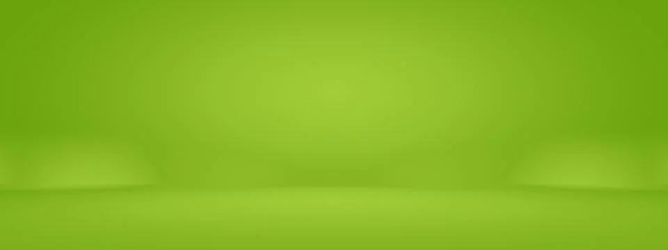 Abstract blur empty Green gradient Studio well use as background,website Stock Illustration