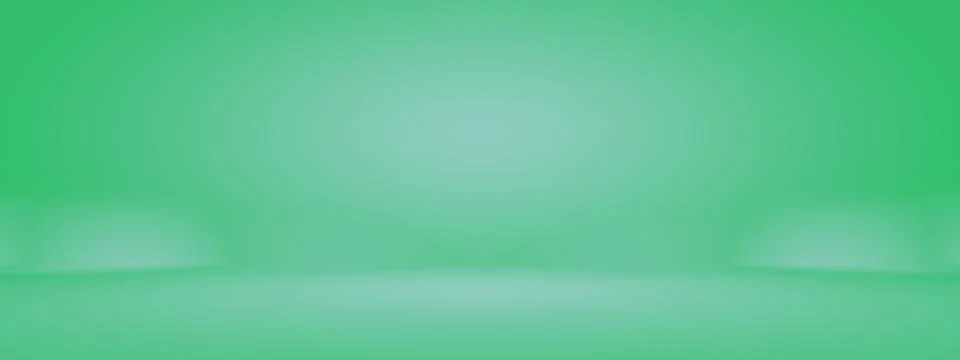 Abstract blur empty Green gradient Studio well use as background,website Stock Illustration