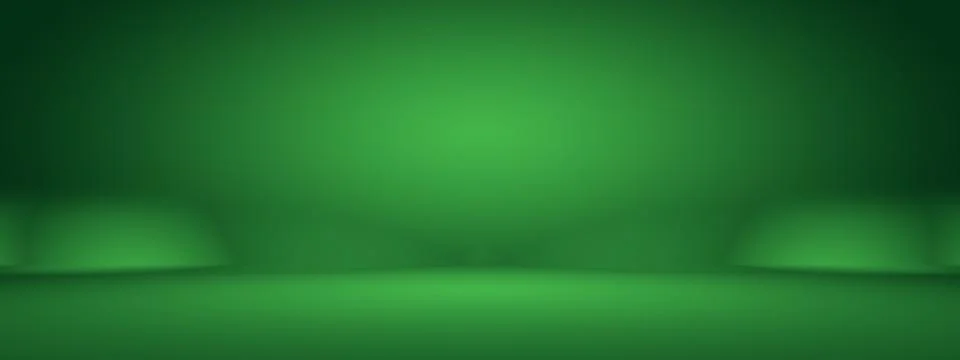 Abstract blur empty Green gradient Studio well use as background,website Illustrazione stock