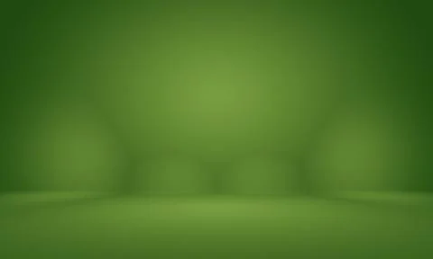Abstract blur empty Green gradient Studio well use as background,website Stock Illustration