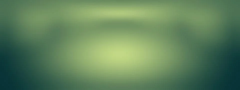 Abstract blur empty Green gradient Studio well use as background,website Stock Illustration