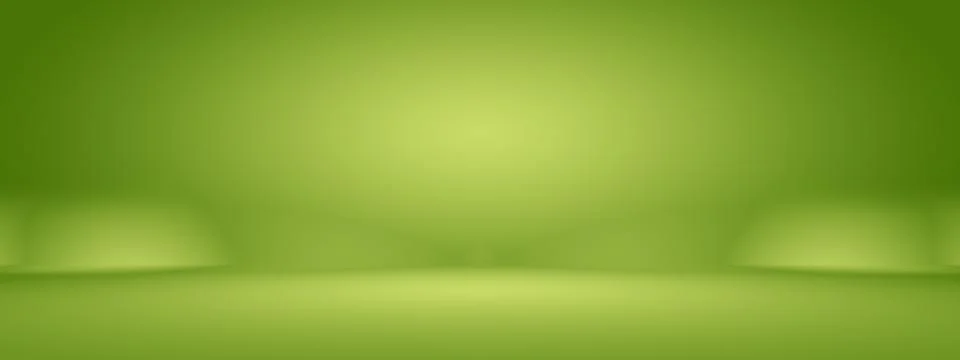 Abstract blur empty Green gradient Studio well use as background,website Stock Illustration