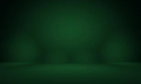 Abstract blur empty Green gradient Studio well use as background,website Stock Illustration