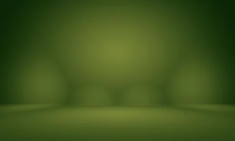 Abstract blur empty Green gradient Studio well use as background,website Stock Illustration