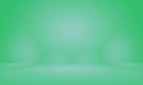 Abstract blur empty Green gradient Studio well use as background,website Stock Illustration