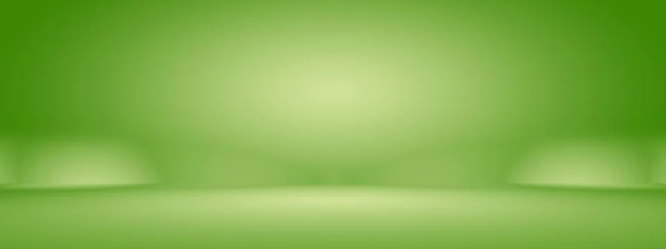 Abstract blur empty Green gradient Studio well use as background,website Stockillustratie