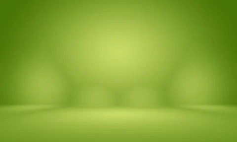 Abstract blur empty Green gradient Studio well use as background,website Stockillustratie