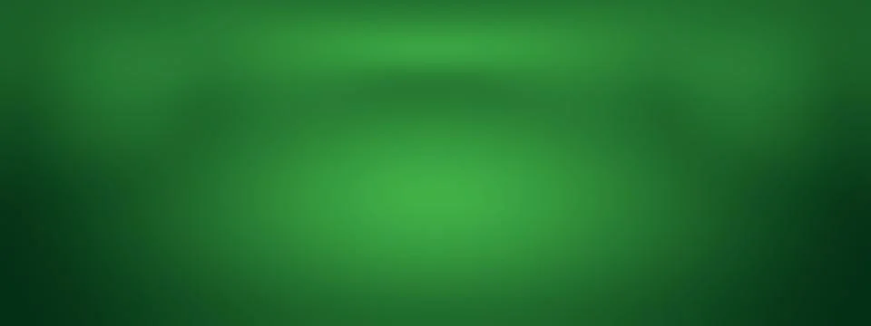 Abstract blur empty Green gradient Studio well use as background,website Stockillustratie