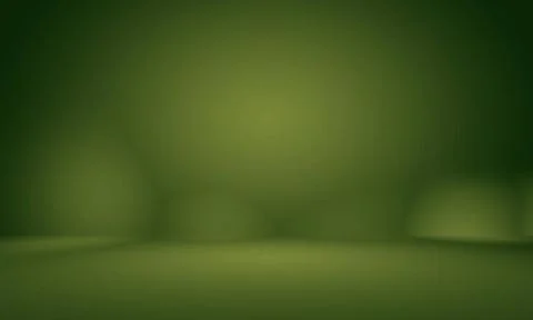 Abstract blur empty Green gradient Studio well use as background,website t... Foto stock