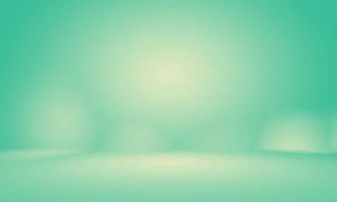 Abstract blur empty Green gradient Studio well use as background,website t... Stock Photos
