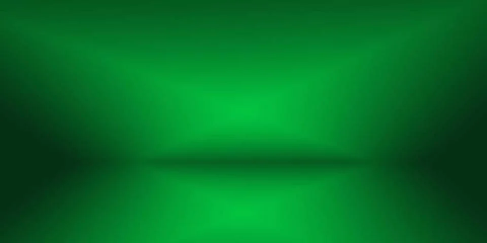 Abstract blur empty Green gradient Studio well use as background,website t... Stock Photos