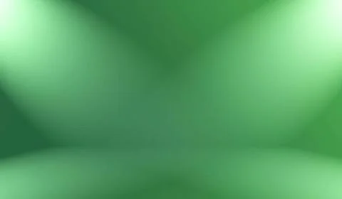 Abstract blur empty Green gradient Studio well use as background,website t... Stock Photos