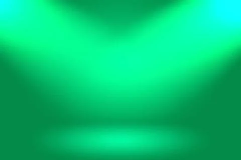 Abstract blur empty Green gradient Studio well use as background,website t... Stock Photos