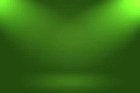 Abstract blur empty Green gradient Studio well use as background,website t... Stock Photos