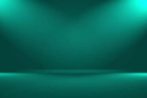 Abstract blur empty Green gradient Studio well use as background,website t... Foto stock
