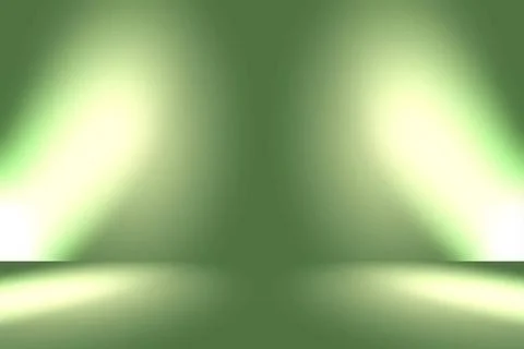Abstract blur empty Green gradient Studio well use as background,website t... Stock Photos