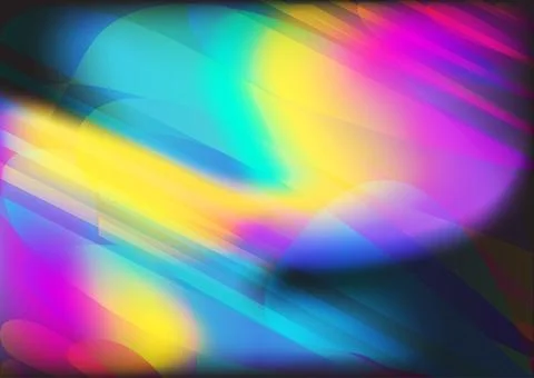 Abstract blur fluid shapes wave pattern, wavy liquid trendy background. Retro 스톡 일러스트