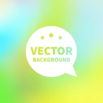 Abstract blur fresh spring vector background. isolated. layered. Stock-Illustration