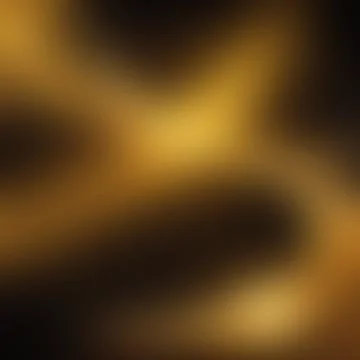 Abstract blur gold background, grain noise effect, blur color background fo.. Stock Photos