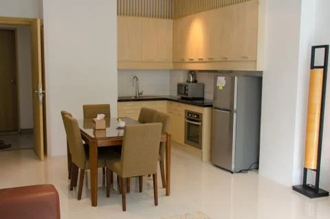 Abstract Blur Kitchen Stock Photos