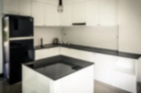 Abstract Blur Kitchen Stock Photos