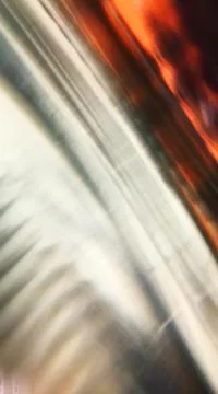 Abstract blur with macro photography method reflective glass bottle Stock Photos