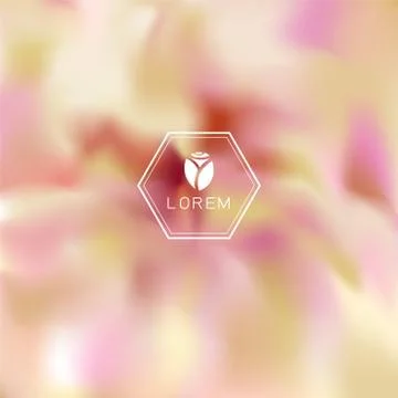 Abstract blur nature concept background. vector illustration Stock Illustration