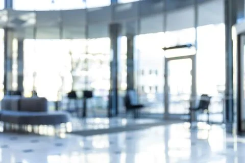 Abstract blur office interior for background Foto stock
