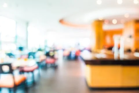 Abstract blur restaurant Stock Photos