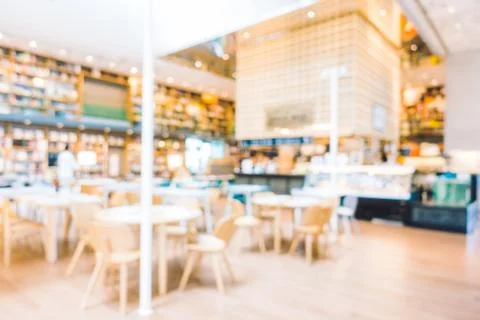 Abstract blur restaurant Stock Photos