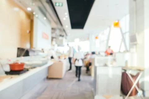 Abstract blur restaurant Stock Photos