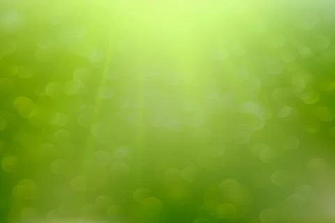 Abstract blur spring background. Green and blue bokeh Stock Photos