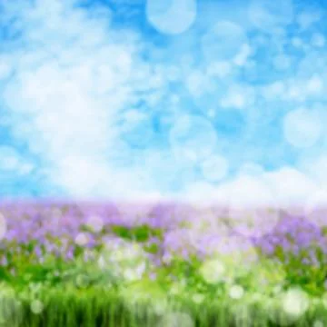 Abstract blur spring background Stock Photos