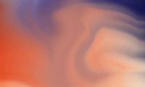 Abstract Blur of Warm and Cool Tones Stock Illustration
