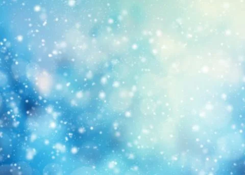 Abstract blur winter background Stock Illustration