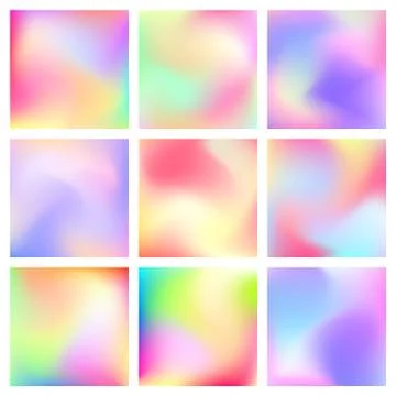 Abstract Blured Color Background Stock Illustration
