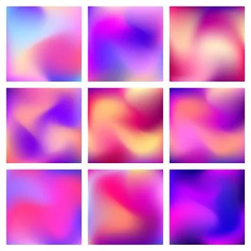 Abstract Blured Color Background Stock Illustration