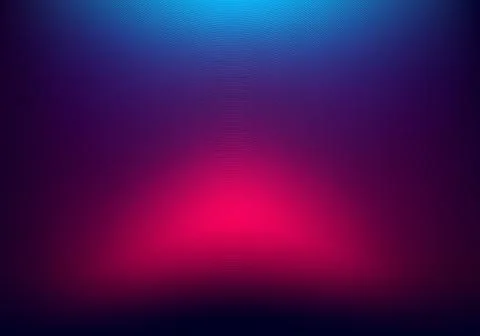 Abstract blurred background blue and pink neon gradient color with wave line Stock Illustration