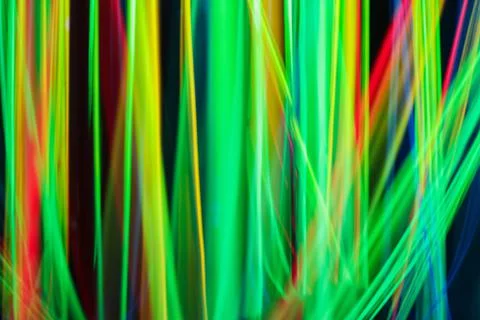 Abstract blurred background of bright colored stripes 写真素材