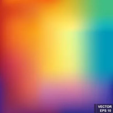 Abstract blurred background. Bright. Rainbow. For your design. Stockillustratie