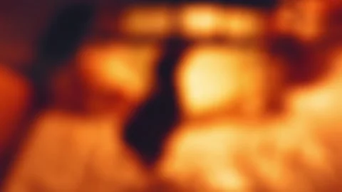 Abstract blurred background with chickens Stock Footage 148168019