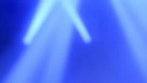 Abstract blurred background of fast moving flashing music concert stage lights. Stock Footage 301295642