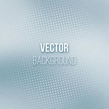 Abstract Blurred Background With Halftone Effect Stock Illustration