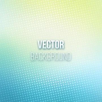 Abstract Blurred Background With Halftone Effect Stock Illustration