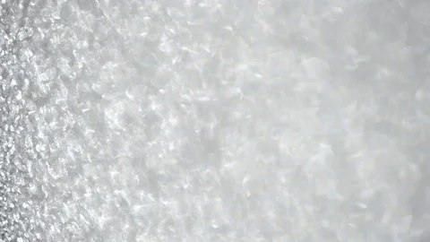 Abstract blurred background with moving particles of glitter, sparkles and Ch Stock Footage 117403340